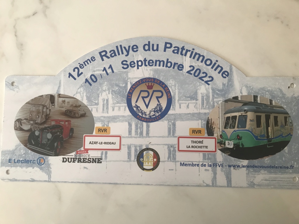 12e Rallye du Patrimoine, 10-11 septembre 2022 Img_8210