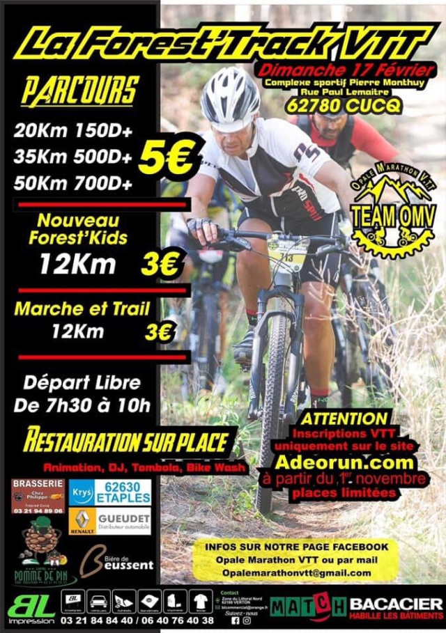 [17/02/19]  La Forest’Track VTT   à Cucq (62) Forest10