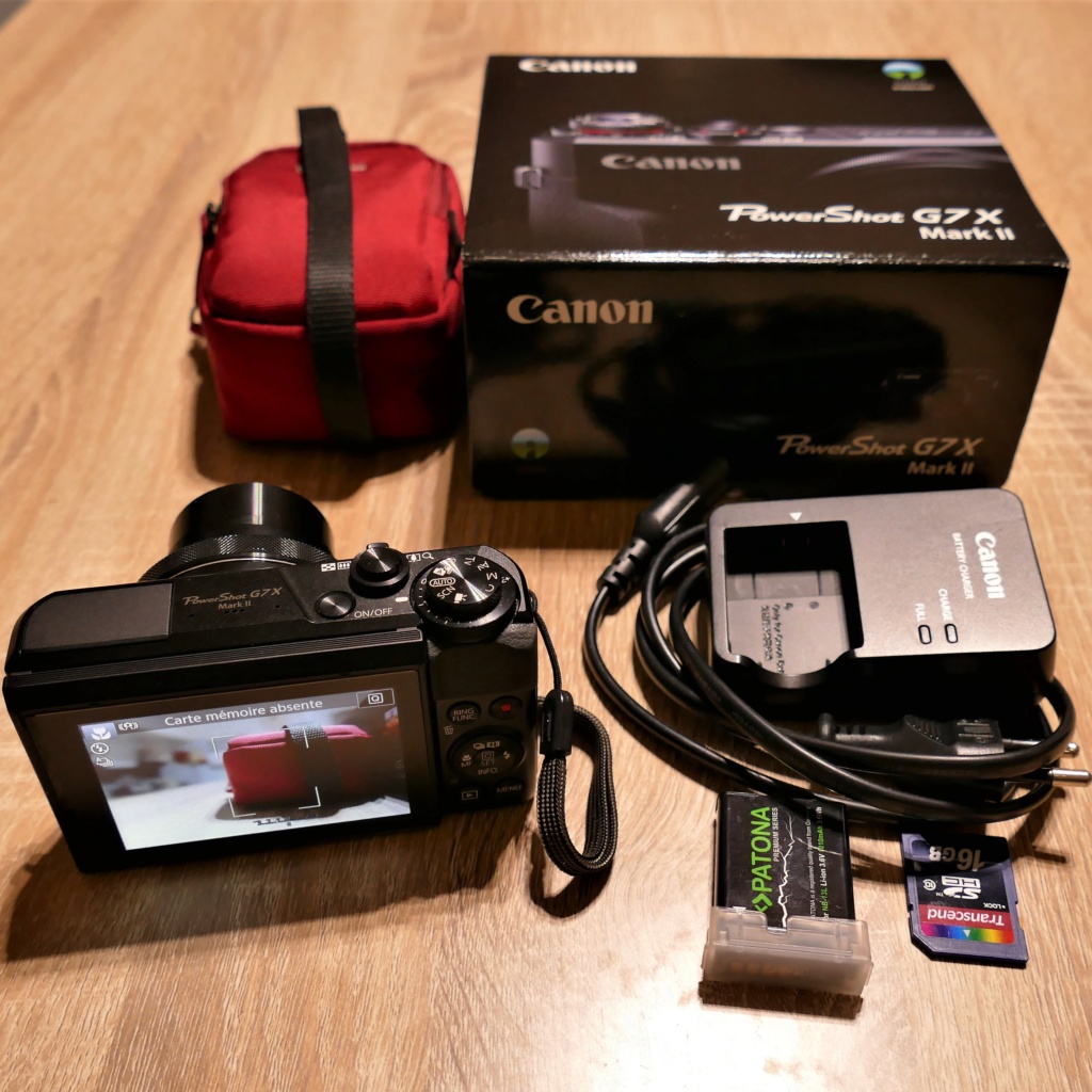 [VENDU] CANON G7 X Mark II GARANTI 18/12/2020 310 € P1050815