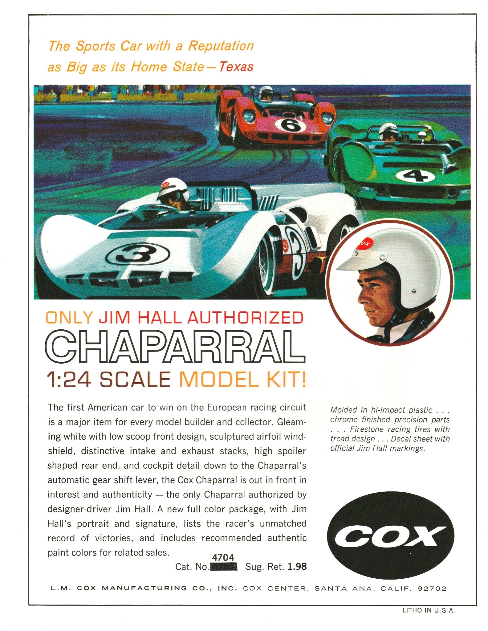 Cox Ferrari Dino Slot Car Article Chappa11