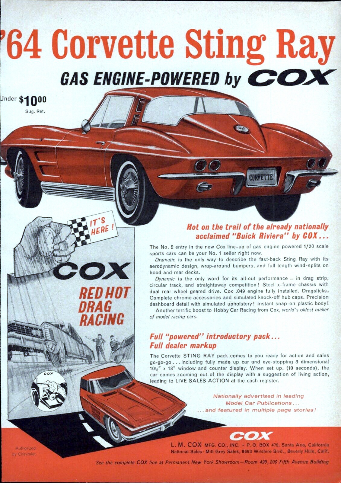 Mystery Cox Corvette S-l16025