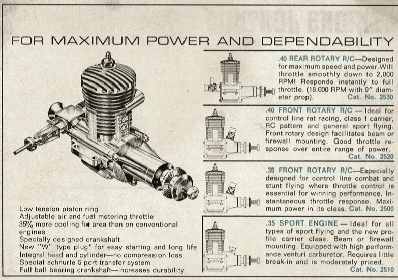 Cox .40 Engine in 1969 Radio Modelisme Scan1510