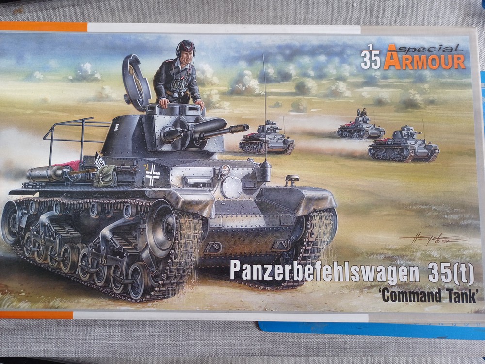 Panzerbefehlswagen 35 (T) 1/35 Special Armour 20240428