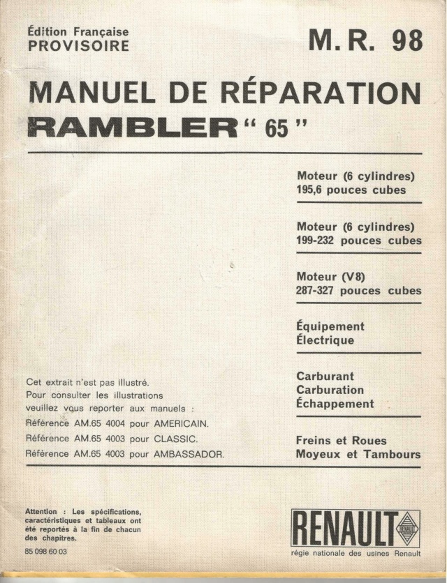 Demande Manuel d'atelier d'usine Manuel10