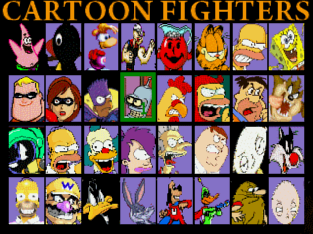 Cartoon Fighters 2010 Cartoo11