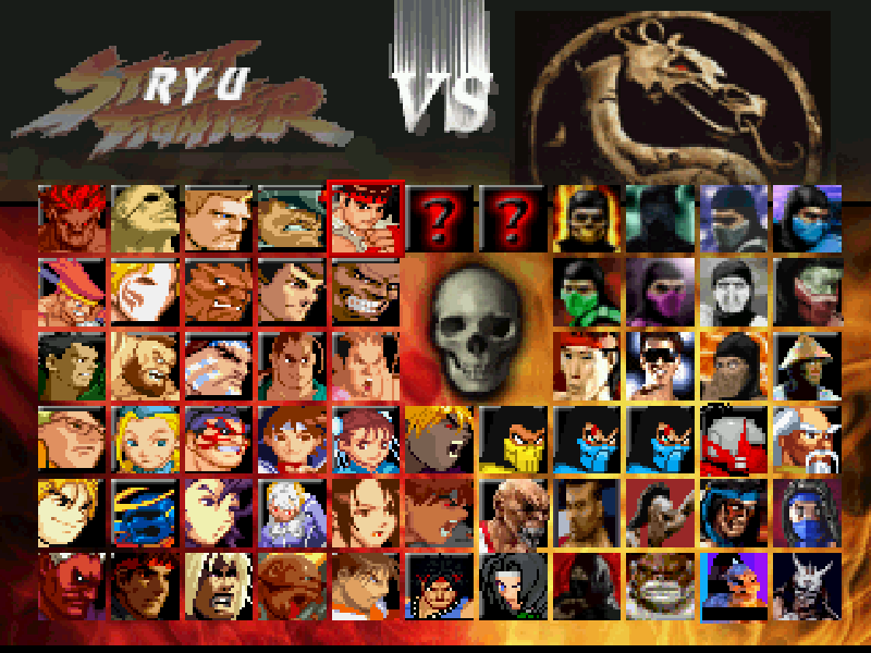 Mortal Kombat vs Street Fighter by Rurmel Miah   Mortal24