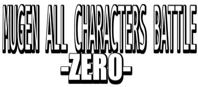 Mugen All Characters Battle Zero by DEPHANTOM Mugen_10