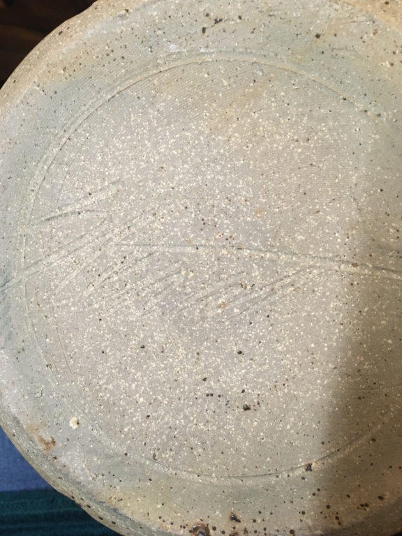Help to identify signature on studio pottery barrel, USA - Bill Stewart? Img_4919