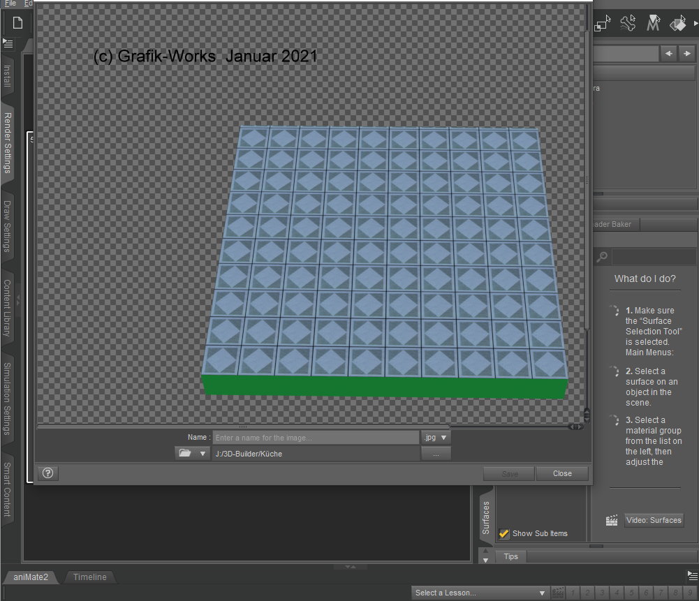 Texturen im 3D-Builder verwenden. Textur11