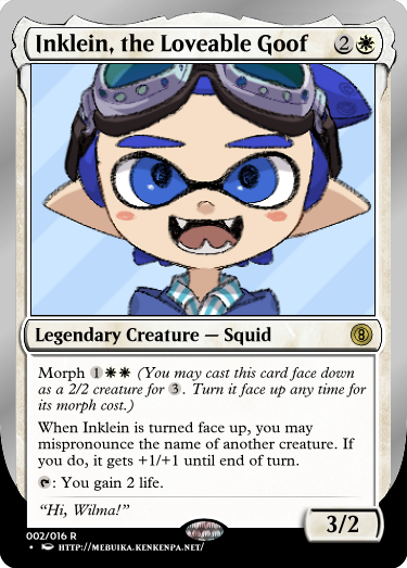 Secret Vault: Heroes of Squidkid Saga - A Silver-Bordered Card Set by The Author 02_ink10