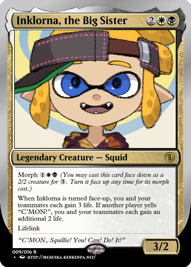 Secret Vault: Heroes of Squidkid Saga - A Silver-Bordered Card Set by The Author 09_ink10