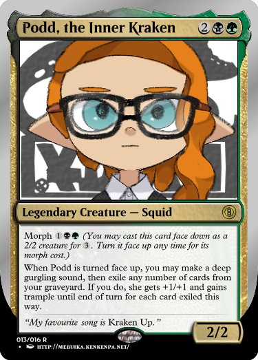 Secret Vault: Heroes of Squidkid Saga - A Silver-Bordered Card Set by The Author 13_pod10