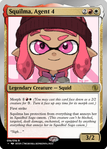 Secret Vault: Heroes of Squidkid Saga - A Silver-Bordered Card Set by The Author 16_squ10