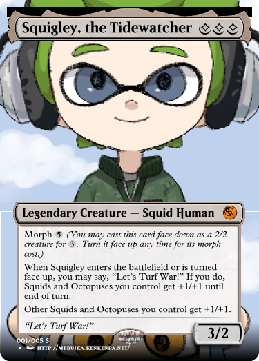 Secret Vault: Heroes of Squidkid Saga - A Silver-Bordered Card Set by The Author M1_squ10