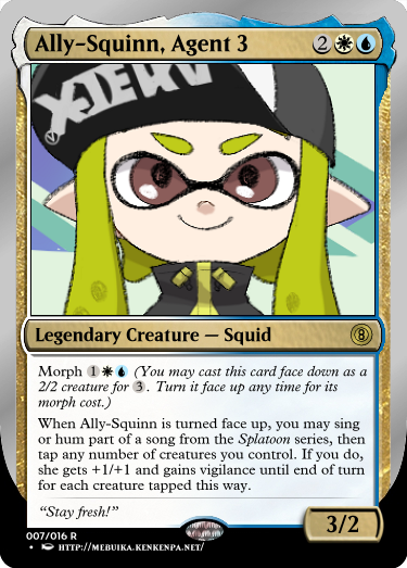 Secret Vault: Heroes of Squidkid Saga - A Silver-Bordered Card Set by The Author M3_all10