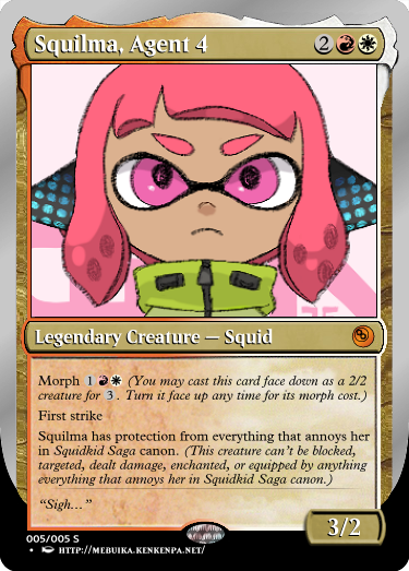 Secret Vault: Heroes of Squidkid Saga - A Silver-Bordered Card Set by The Author M5_squ10