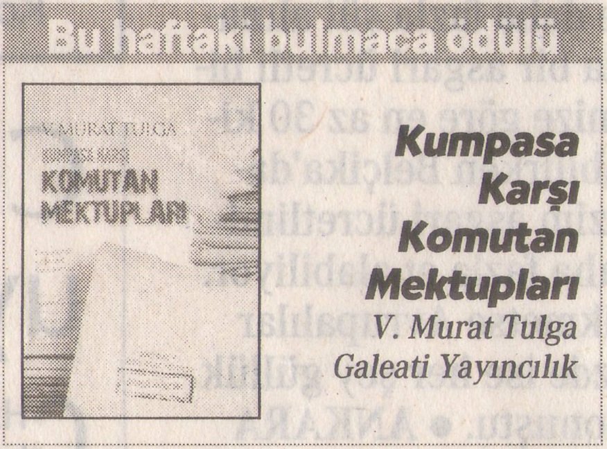 20 KASIM 2022 CUMHURİYET PAZAR BULMACASI SAYI : 1911 - Sayfa 2 Cumhu253