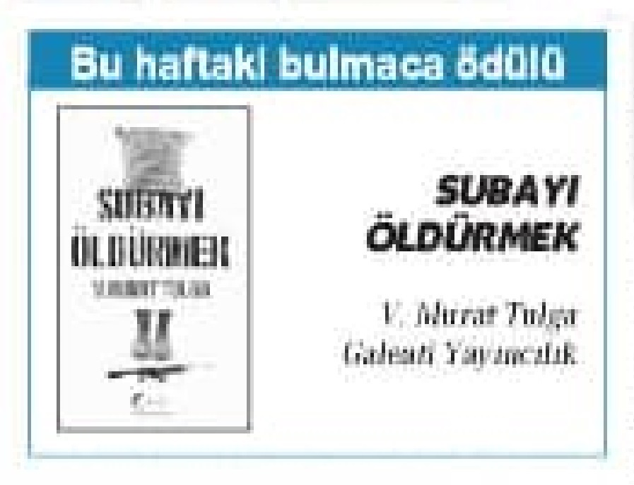 1 EKİM 2023 CUMHURİYET PAZAR BULMACASI SAYI : 1956 Cumhu431