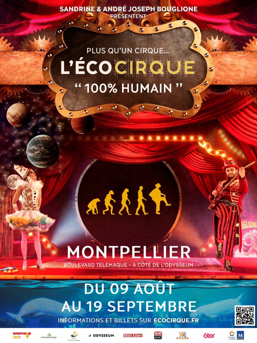 L'Écocirque, le cirque 100% humain monte enfin sur scène ! Affich11