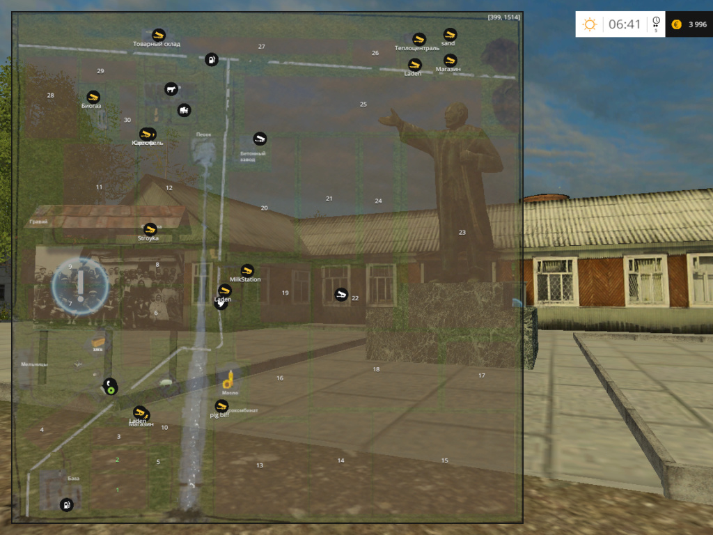 Карта MARKOVO V1.4 + MODPACK для Farming Simulator 2015 I3efcz10