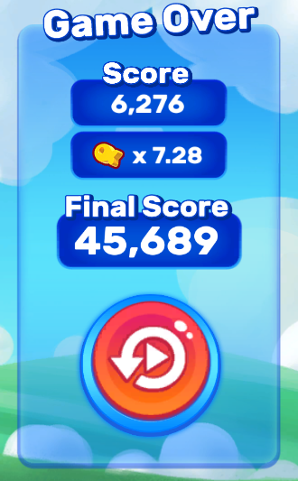 Votre meilleur score au Pogo Penguin Hs11