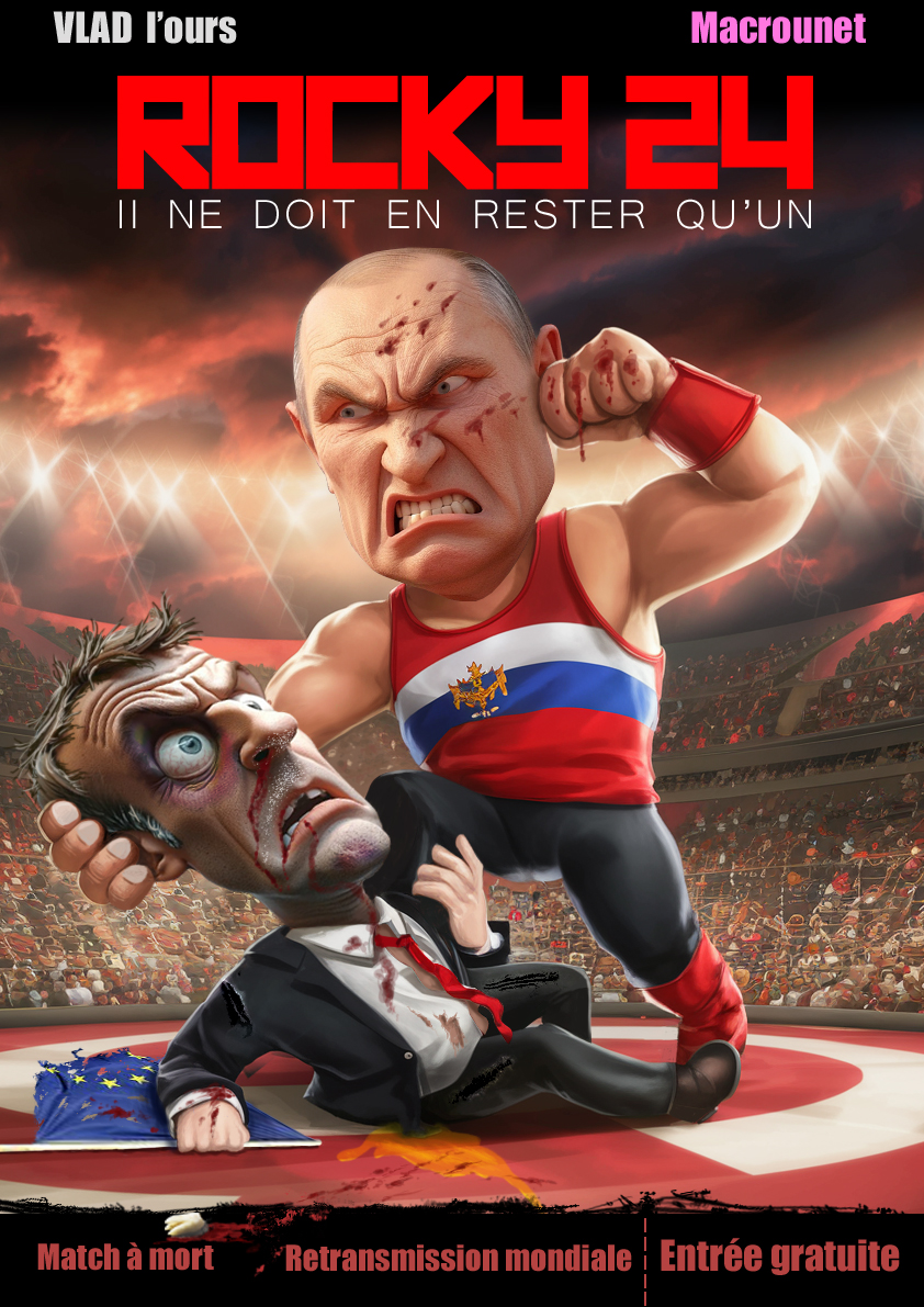 Poutine vs Macron : le match du siècle Poutin10