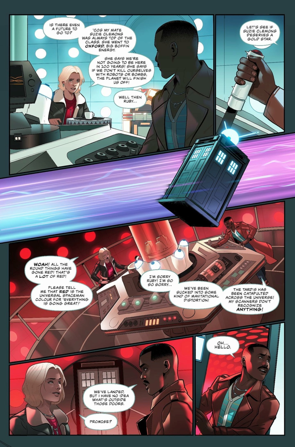Doctor Who: (Fan) Comic Dw15-310
