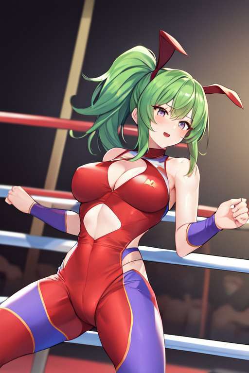 The wrestling bunny Midori Hyuga  Media_10