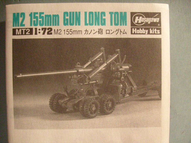 [HASEGAWA] Tracteur M5 & canon M2 155mm LONG TOM 1/72ème Réf MB 023 & 31102 S7300251