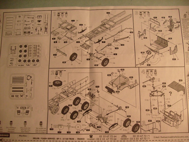 GMC CCKW 353 1/72ème Réf KIT 71234 S7300267