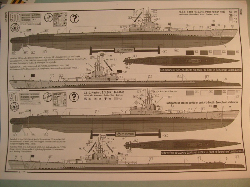 [Revell]US Navy GATO-CLASS Submarine S7300517