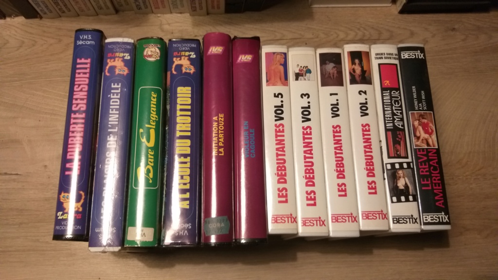 Cassettes Videos X erotique années 80/90 à la vente 20231215
