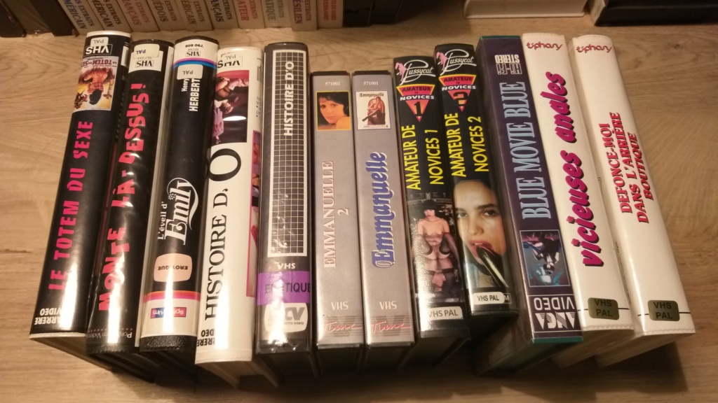 Cassettes Videos X erotique années 80/90 à la vente partie 2 20231228