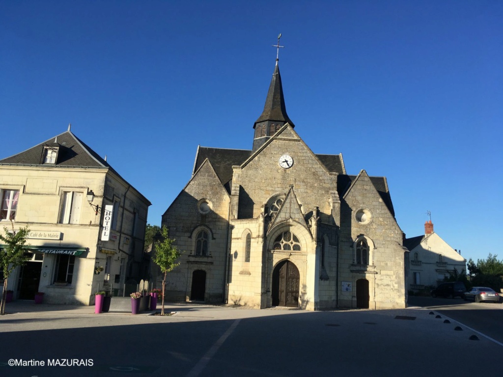 La Chapelle sur Loire (37) - L'église La_cha10