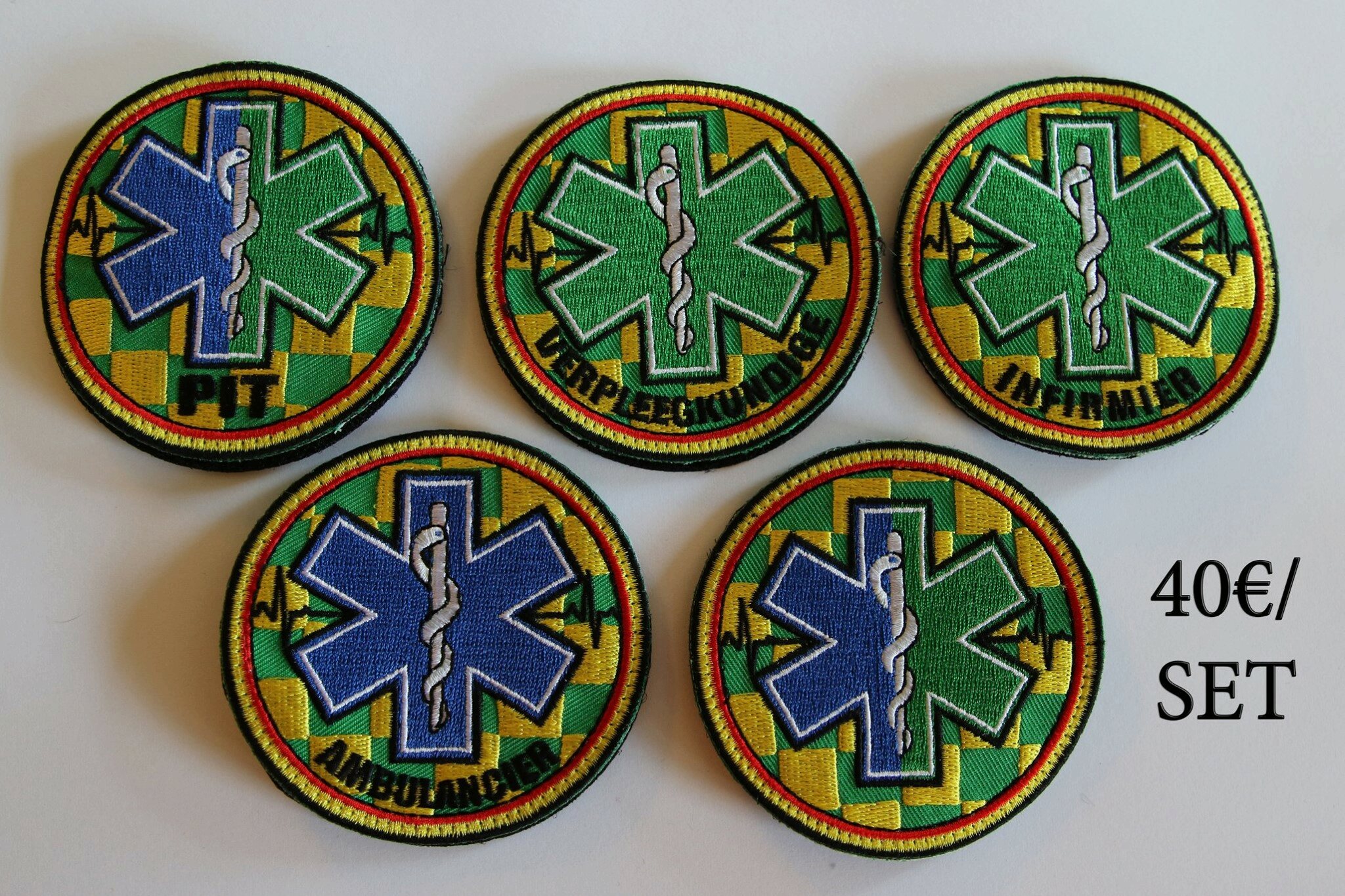 Badges pompiers et services médicaux de Patrick Dumortier 11712410