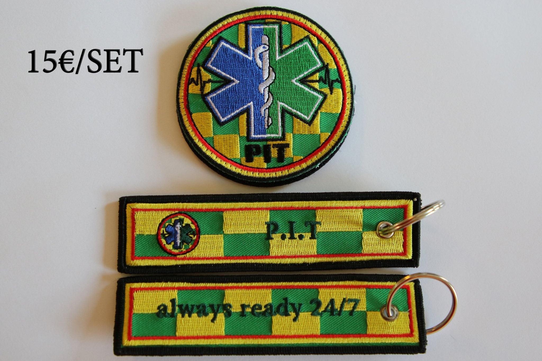 Badges pompiers et services médicaux de Patrick Dumortier 11713910