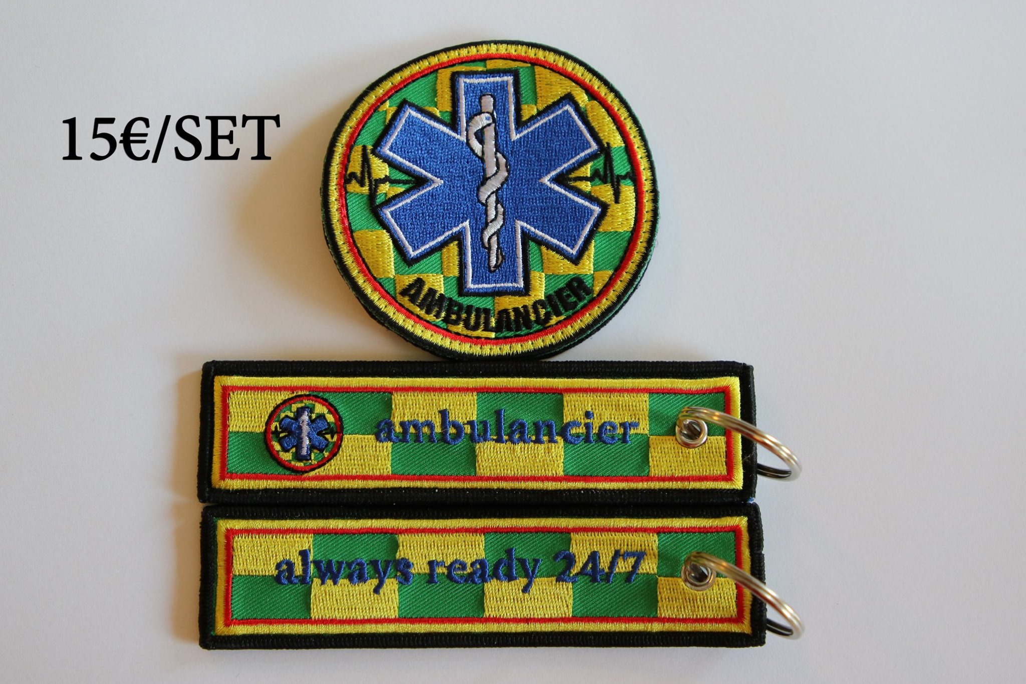 Badges pompiers et services médicaux de Patrick Dumortier 11714410