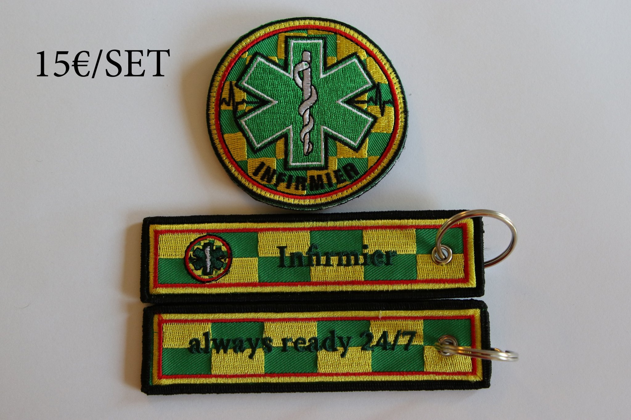 Badges pompiers et services médicaux de Patrick Dumortier 11716011