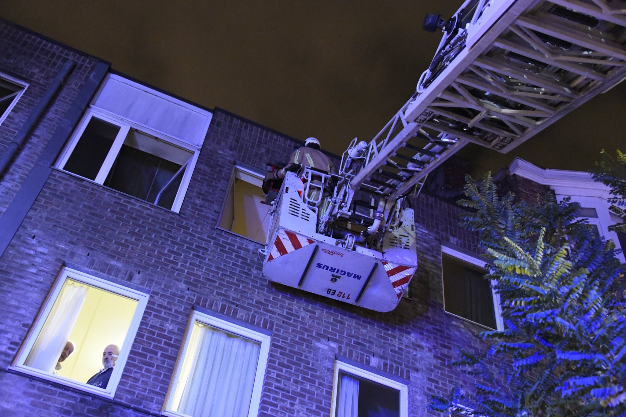 Anderlecht: incendie dans une maison de retraite, neuf résidents intoxiqués et hospitalisés (18-10-2020 +photos) 12196610