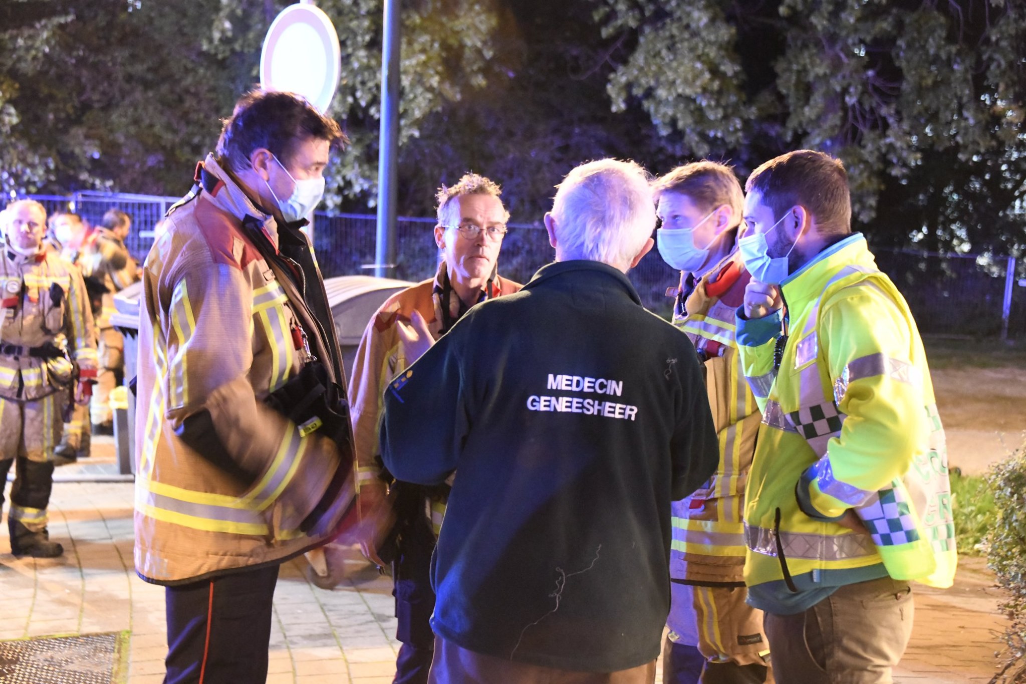 Anderlecht: incendie dans une maison de retraite, neuf résidents intoxiqués et hospitalisés (18-10-2020 +photos) 12203510