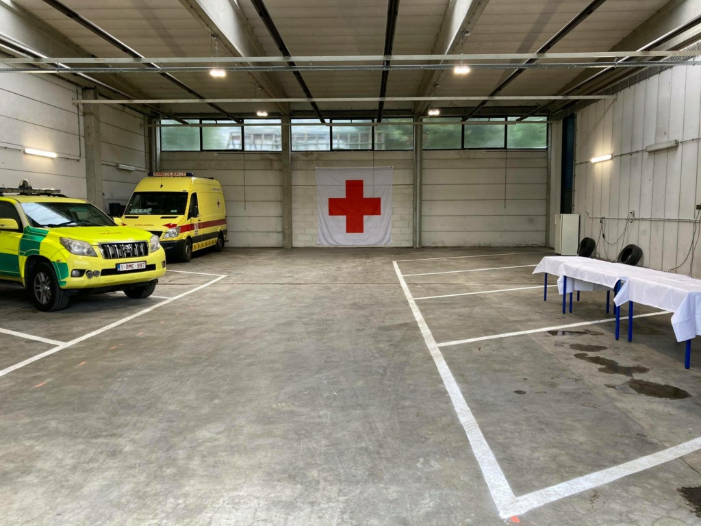 Le plus gros centre de secours Croix-Rouge de Wallonie sera inauguré mercredi à Ghlin 20180011