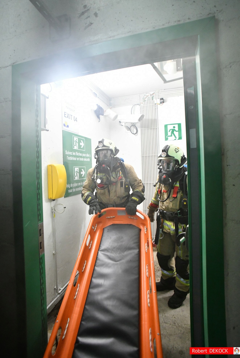 Bruxelles : exercice multidisciplinaire dans le tunnel de la porte de Hal (24 & 25/09/2021 + photos) 24300710