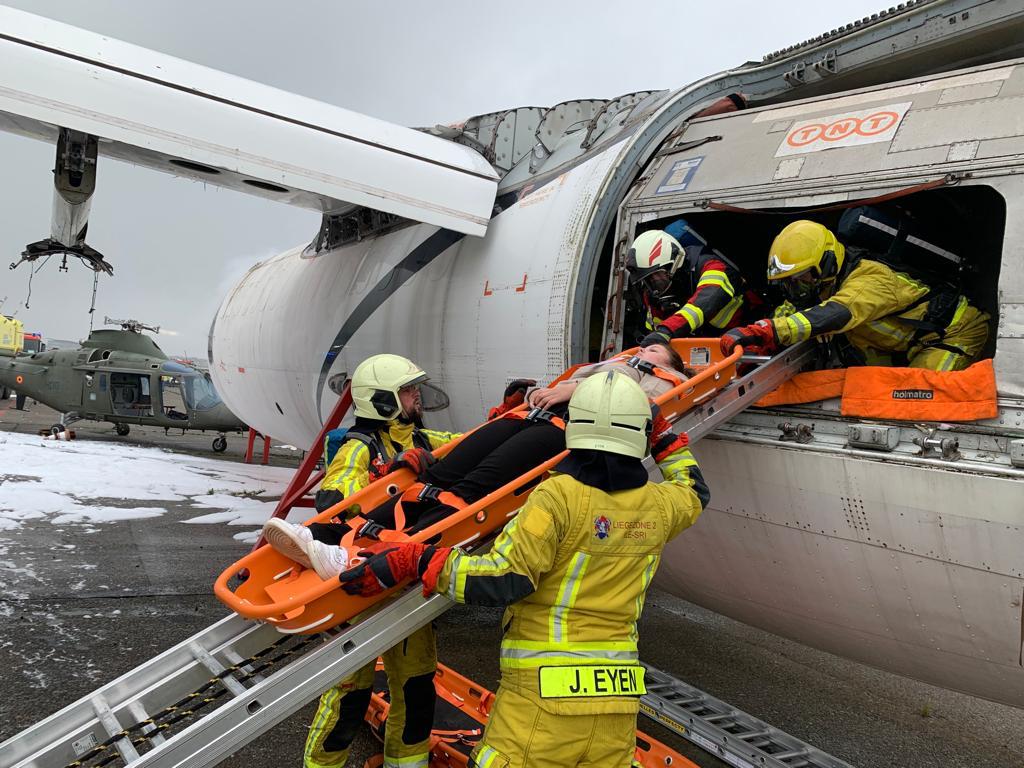 Exercice catastrophe à Liège Airport (18-10-2022 + photos) 31158410