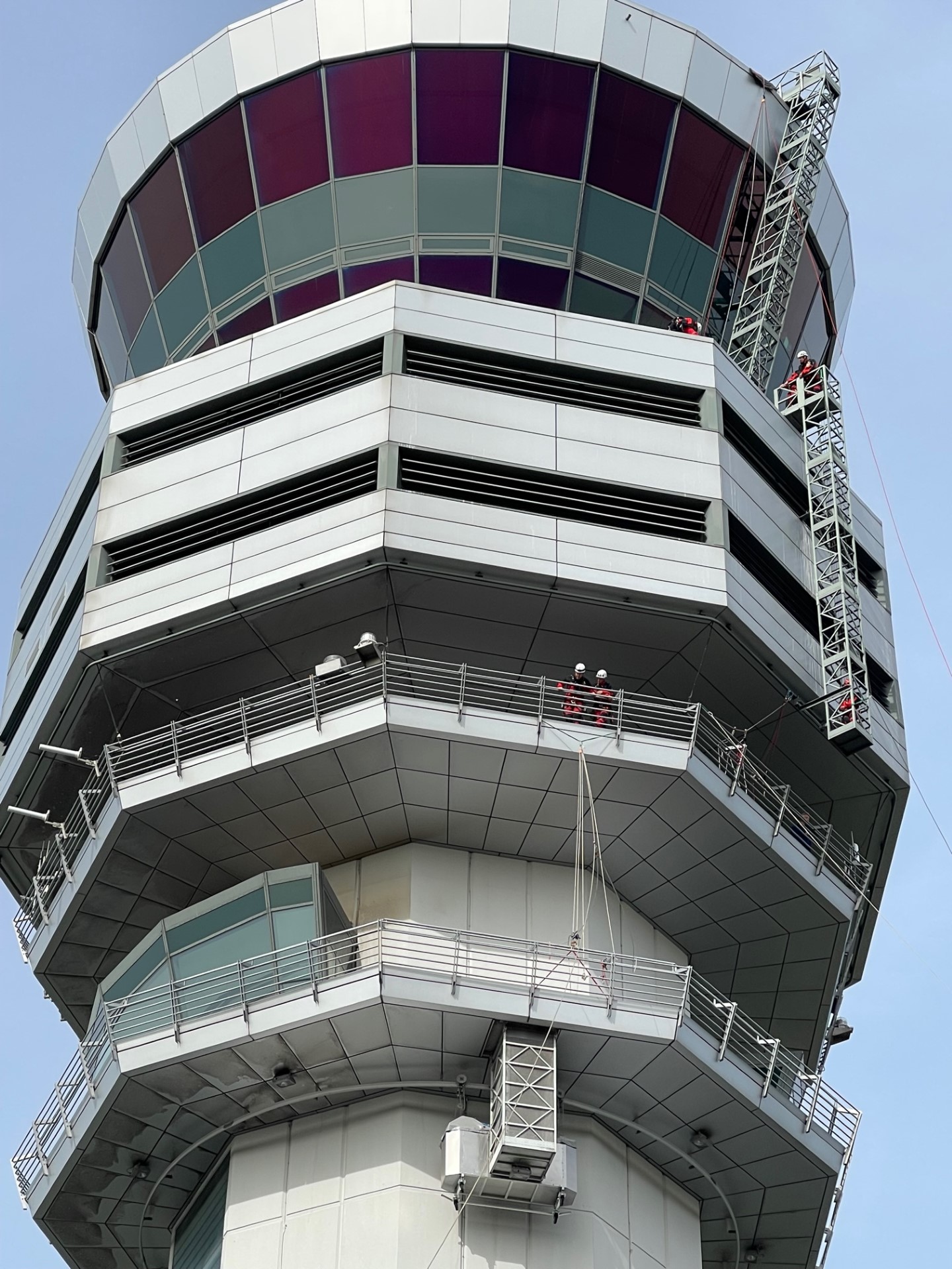 Exercice GRIMP sur la tour de controle de l'aéroport de Zaventem 38027110