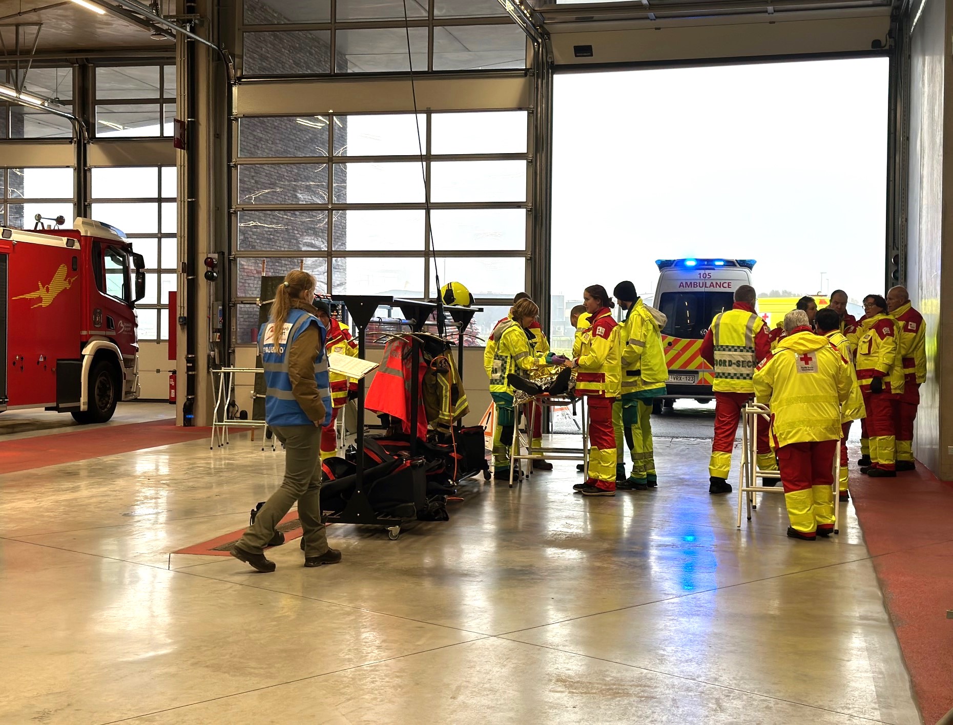 Exercice catastrophe à Brussels Airport (18-11-2023 + photos) 72bcce10