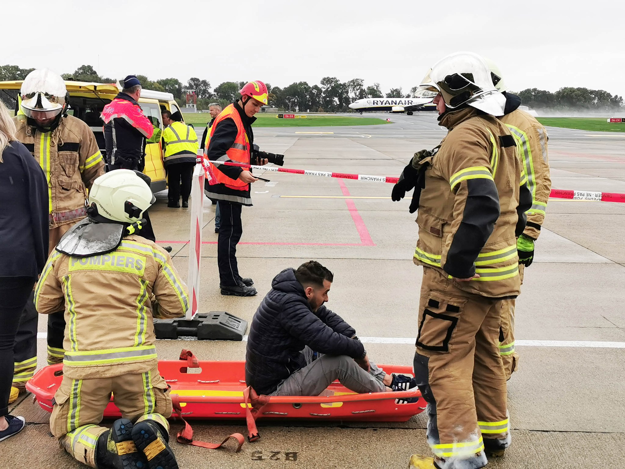 Un exercice catastrophe à l'aéroport de Charleroi (16/10/2019 + photos) 73016310