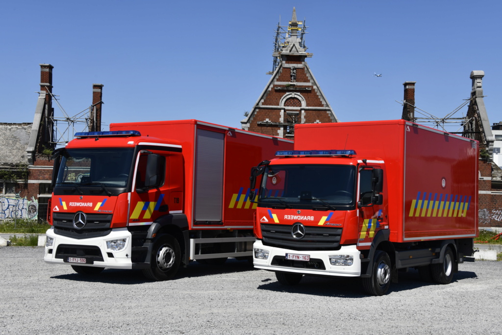 Nouveau matériel roulant pour les Pompiers de Bruxelles _lvu0910