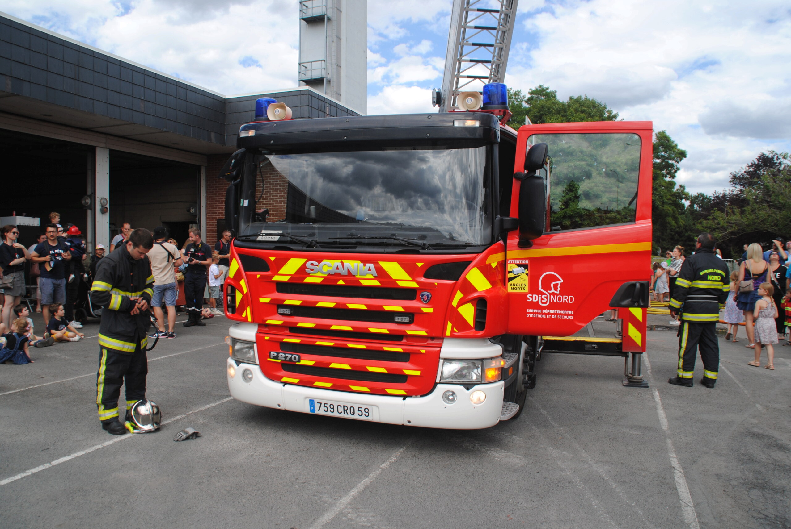 Portes ouvertes Pompiers de Lomme (Fr) 2-07-2022 + photos Dsc_1490