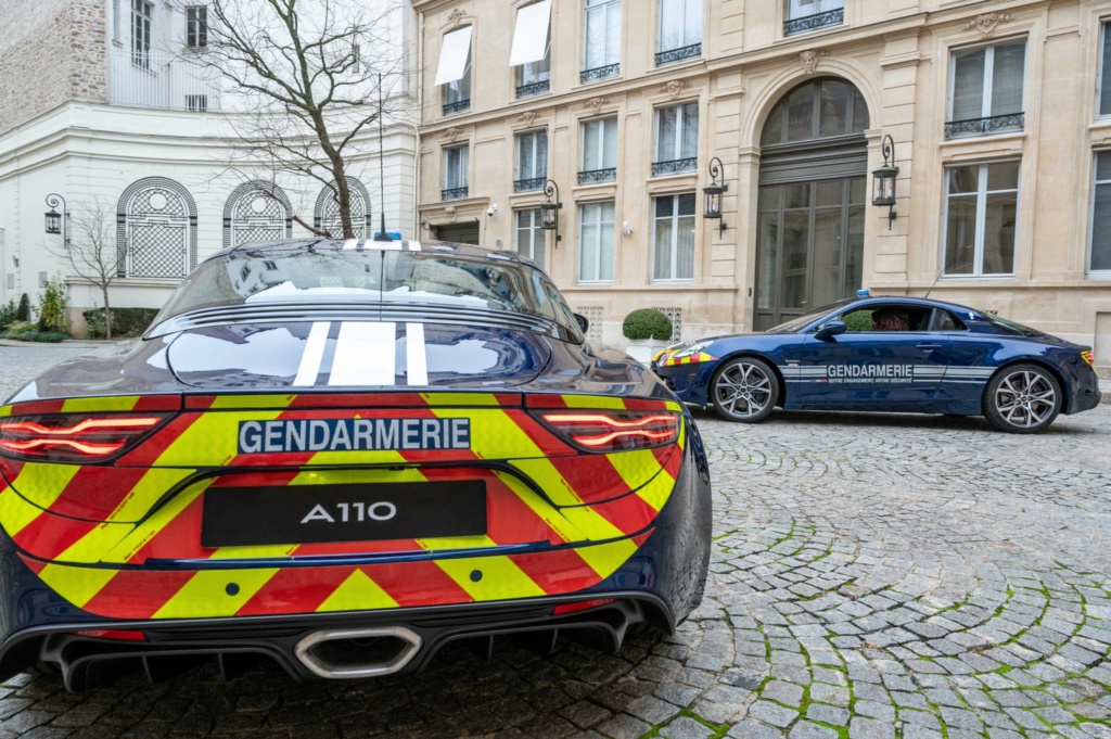 Des nouvelles Alpine A110 pour la Gendarmerie Nationale Française Dvoile14