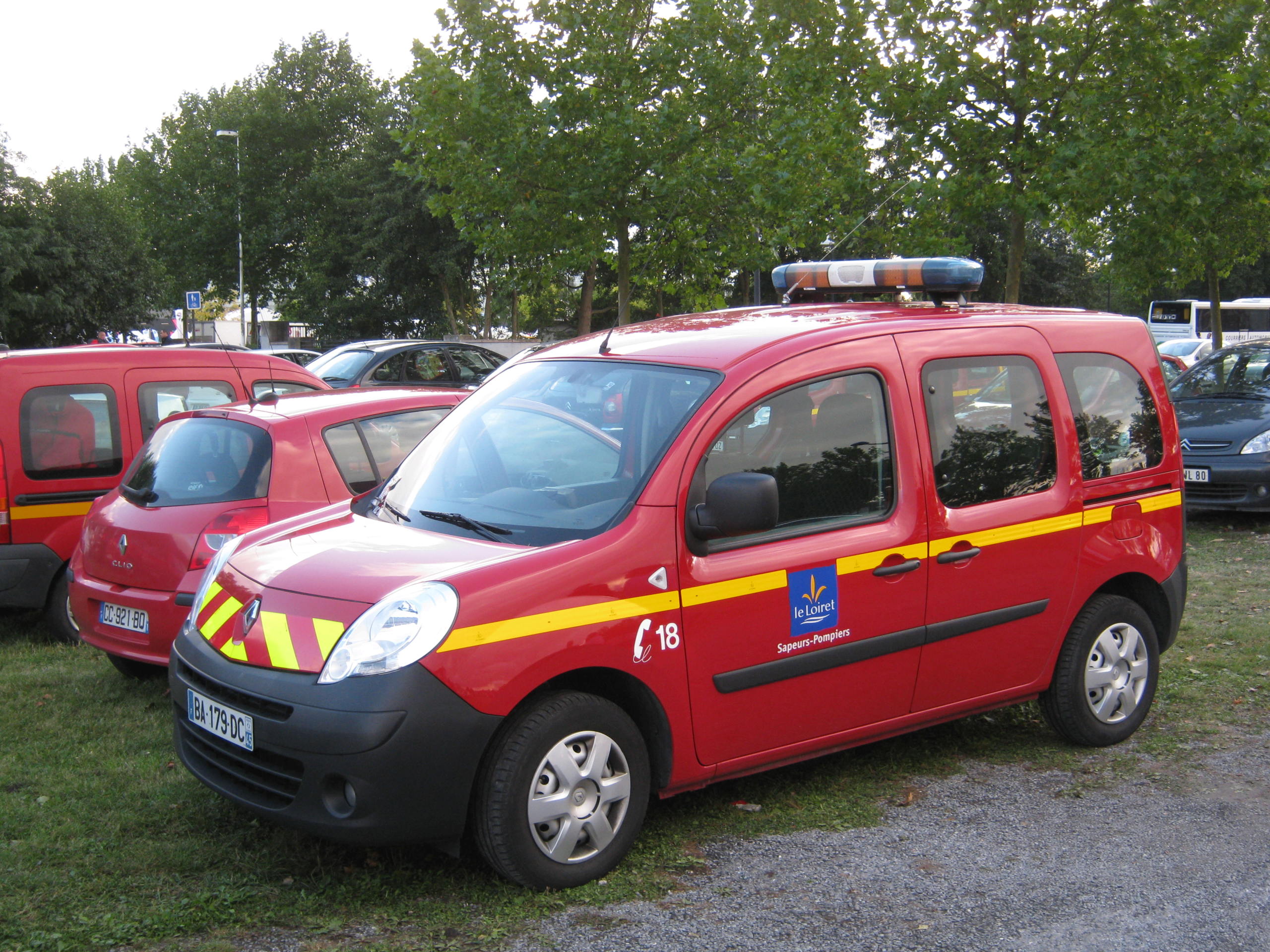France - Sapeurs-Pompiers du Loiret (SDIS 45) Kangoo14